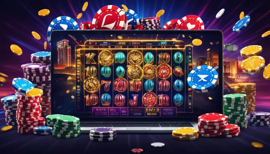 Người chơi đang tận hưởng game slot vnd789 nổ hũ trên thiết bị di động